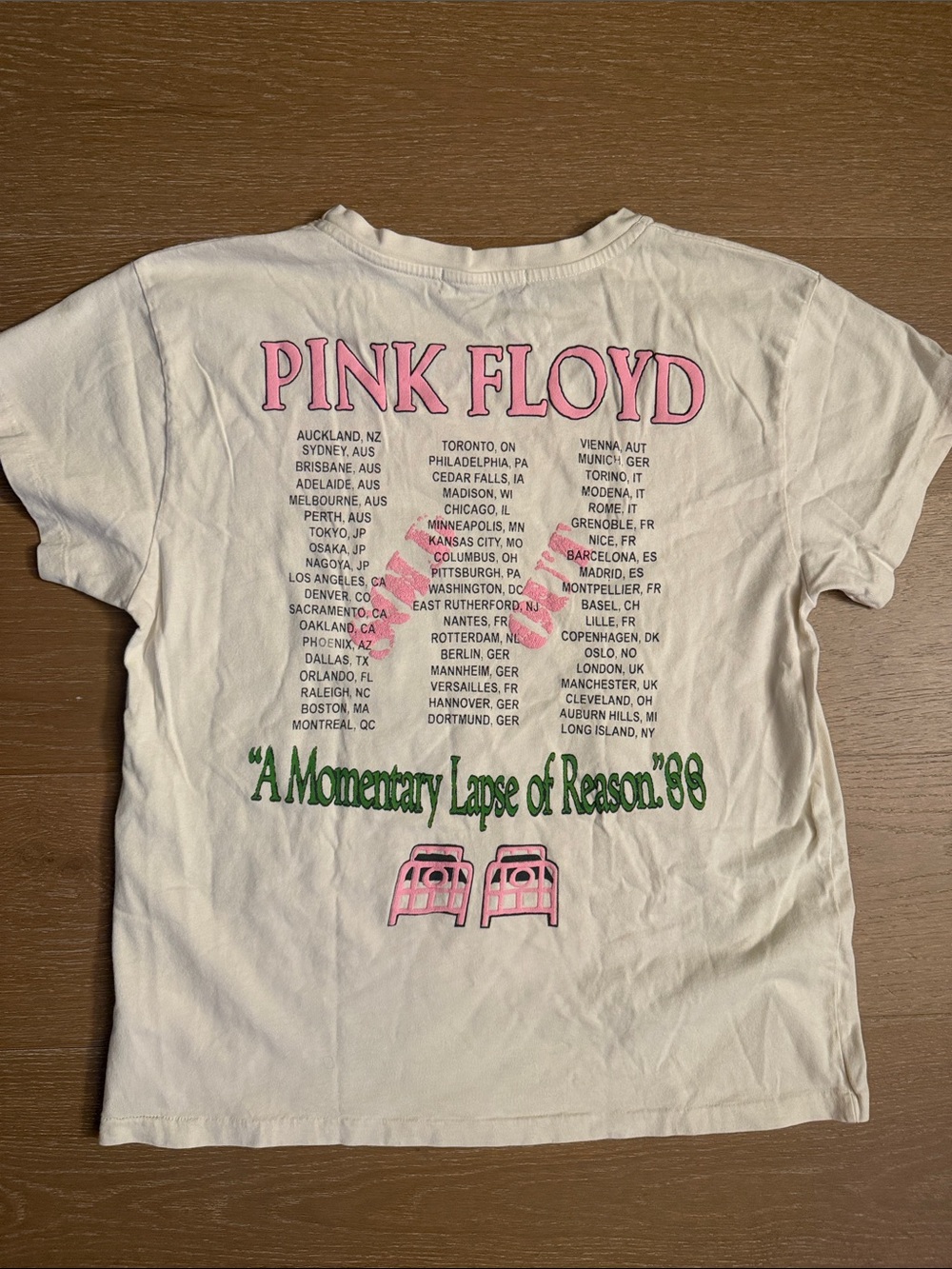 Daydreamer Pink Floyd 'A Momentary Lapse of Reason' Tour Tee | M - Picture 5 of 11